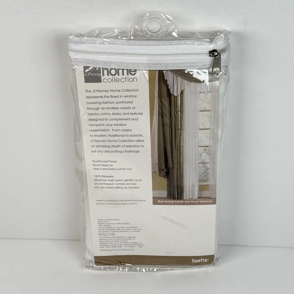 JCPenney Lisette One Rod Pocket Panel 60x63